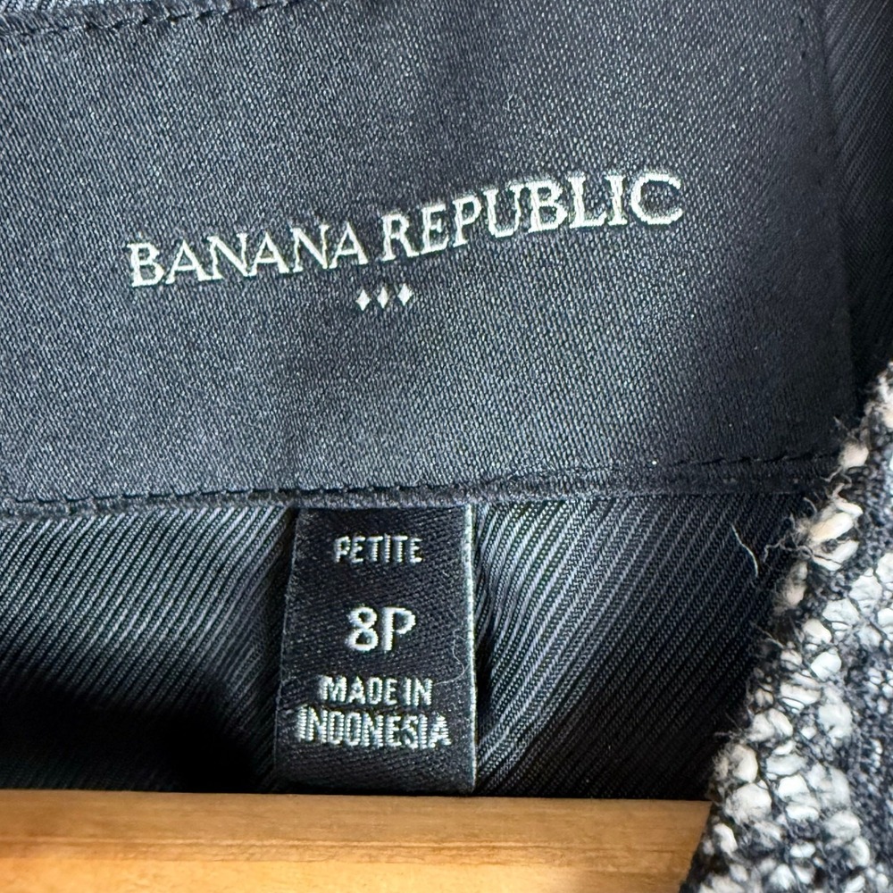 Banana Republic Women Blazer Jacket 8P Floral Dark Romantic Artsy Glam Event - Picture 7 of 9